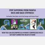Posture Pump® Dual Disc Hydrator®, Relieves Neck Pain, Model 1400-D
