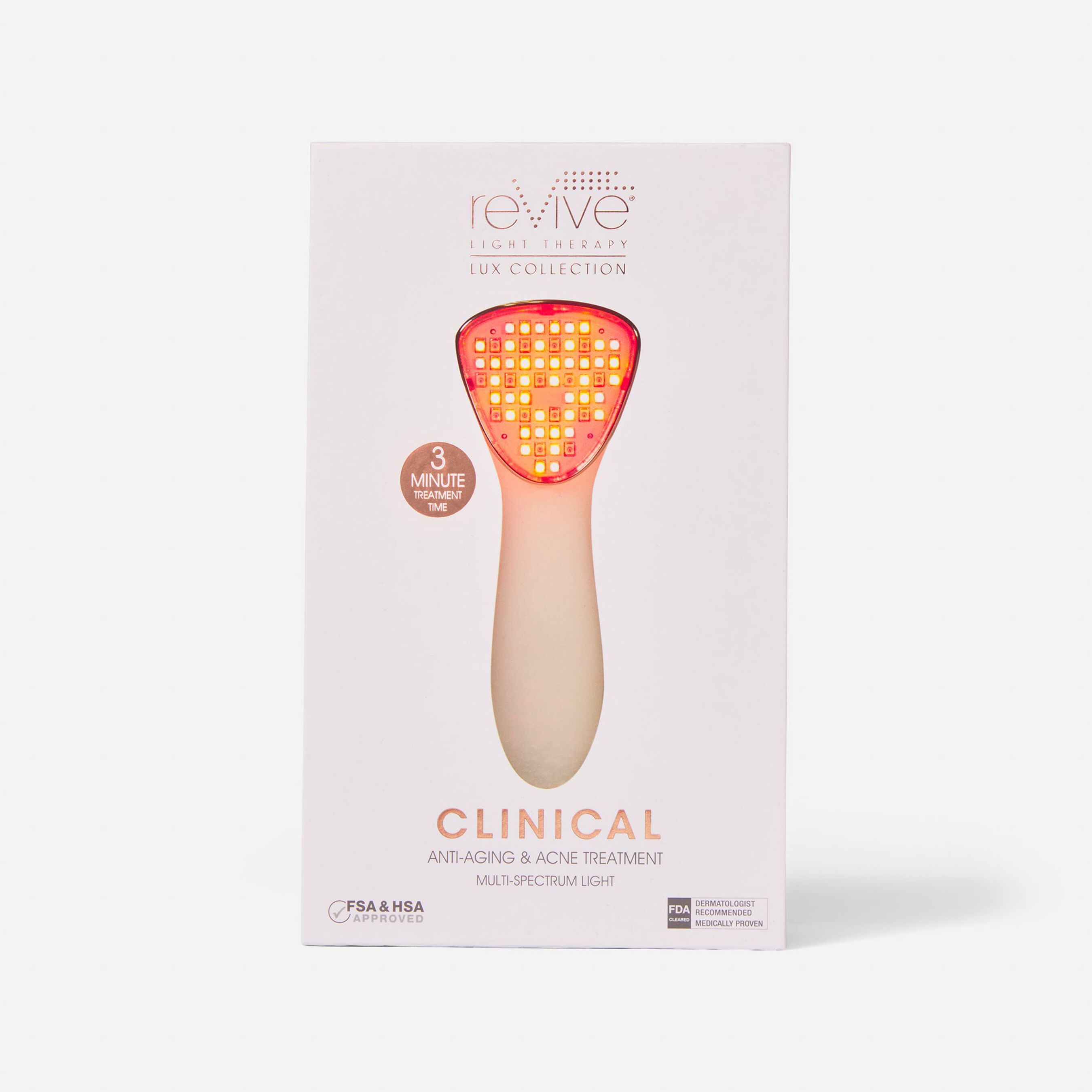 reVive Light Therapy LUX Clinical Light Therapy Handheld Device