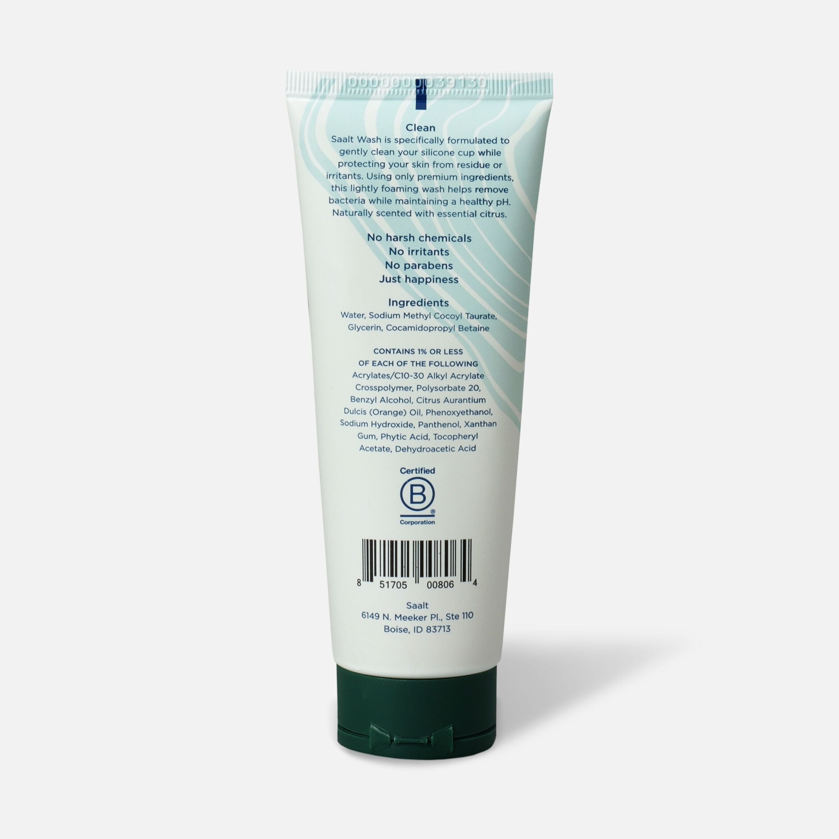 Saalt Menstrual Cup Wash, 4 oz.
