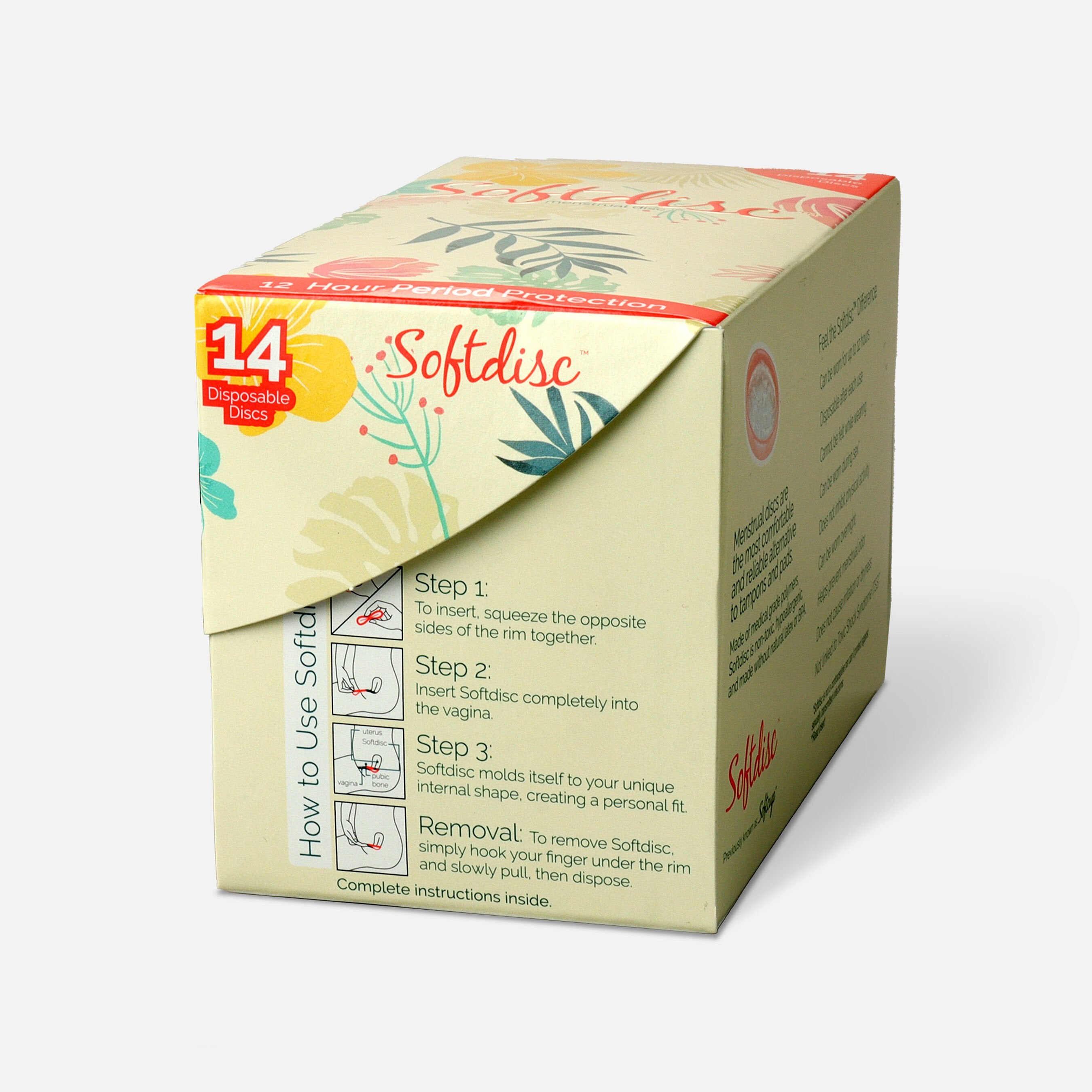 Softdisc Menstrual Discs, 14 ct.